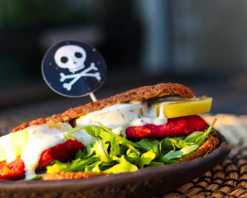 Hot Pink Veggie Burger – Aktion scharf gegen Food Waste